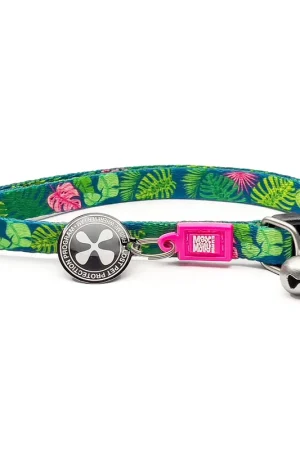 Shop Nu Smart ID Cat Collar - Tropical